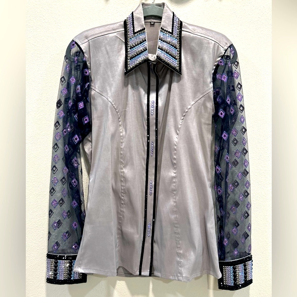 Western show shirt. Size medium